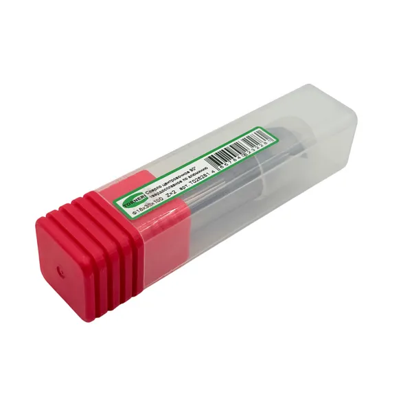 Сверло центровочное ф 18.0х36х100 мм z=2, 90°, твердосплавное по алюминию t026281  (Фото 3)