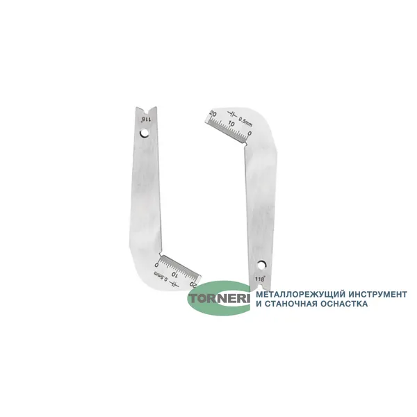 Сверла t028717 Шаблон для проверки угла заточки сверл Т028717