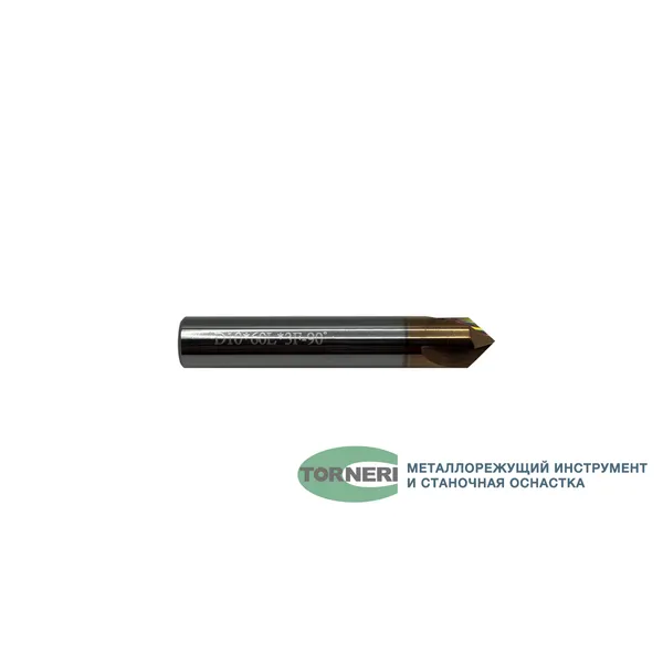 Зенковкa 90°, 10х60 мм z=3 ц/х твердосплавная t023893  (Фото 3)